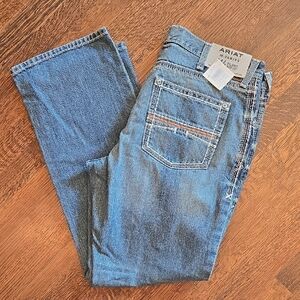 Ariat Men's M4 Coltrane Durango Low Rise Fashion Boot Cut Jeans Size 38x32